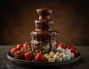 Mehr über den Artikel erfahren Schokoladenfondue-Brunnen: Tipps, Schokolade und die besten Dip-Ideen