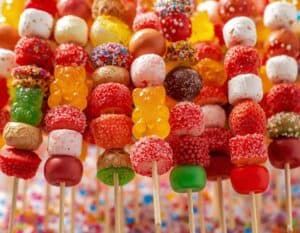 Mehr über den Artikel erfahren Kreative Ideen für Süßigkeitenspieße: Eine leckere und ansprechende Art, Desserts zu servieren