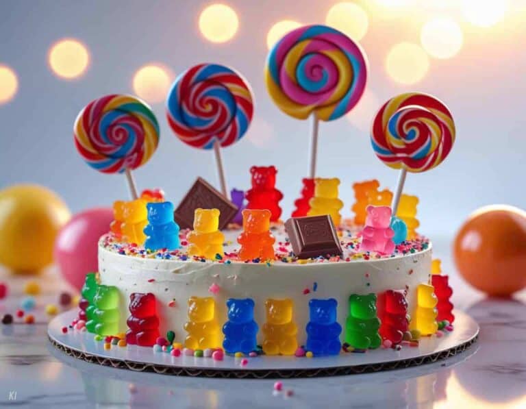 Mehr über den Artikel erfahren Süßigkeitenkuchen: Eine köstliche Versuchung für Naschkatzen